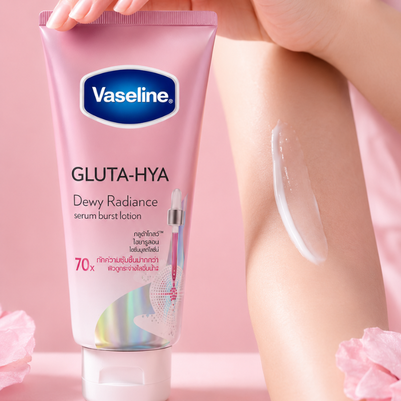 Sữa Dưỡng Thể Vaseline 70X Màu Hồng 300ml (Hàng nhập khẩu có tem phụ)