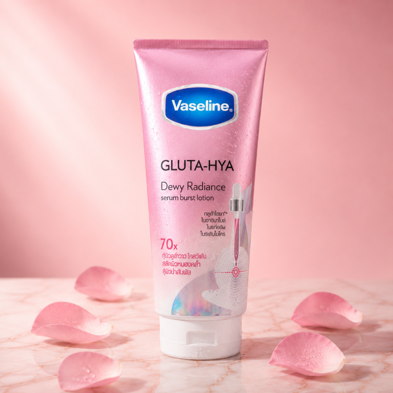Sữa Dưỡng Thể Vaseline 70X Màu Hồng 300ml (Hàng nhập khẩu có tem phụ)