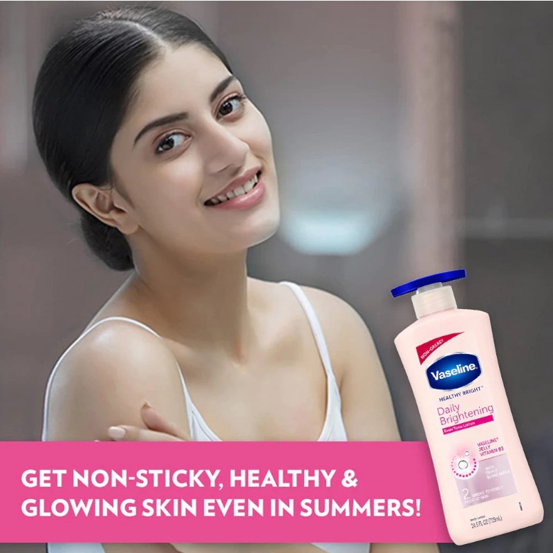 Sữa Dưỡng Thể Vaseline Healthy Bright Daily Brightening 725ml
