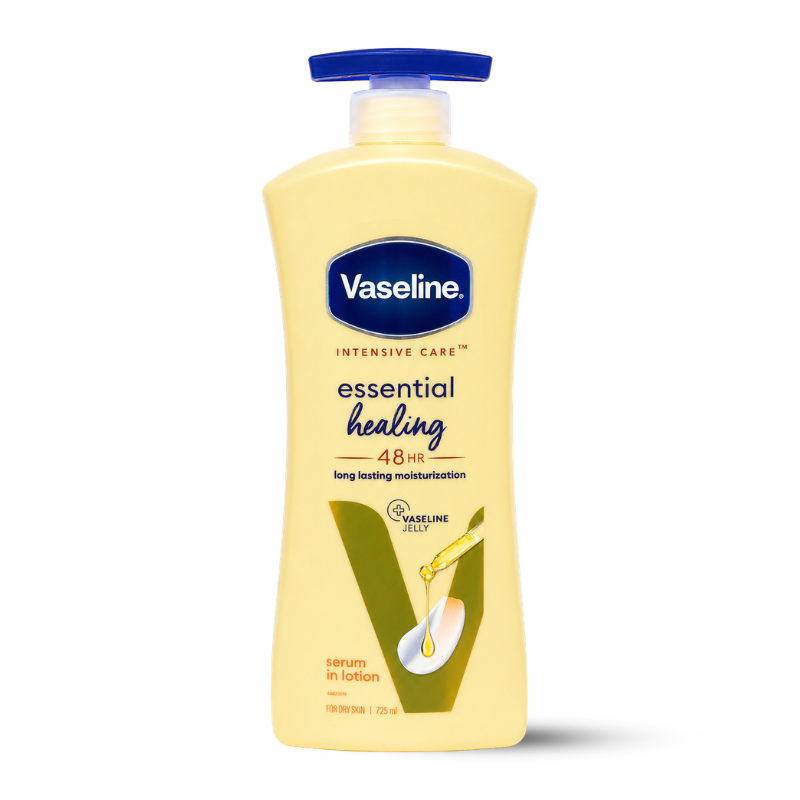 Khám phá Sữa Dưỡng Thể Vaseline Intensive Care Essential Healing Màu Vàng 725ml Phiên Bản Mới - Hàng Xách Tay thuộc nhóm Tẩy lông, triệt lông