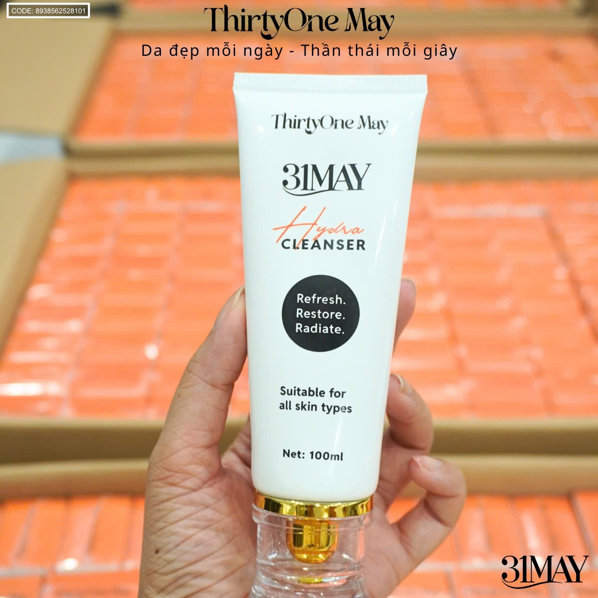 Sữa Rửa Mặt 31may Hydra Cleanser 100ml - Sữa Rửa Mặt Thirty One May
