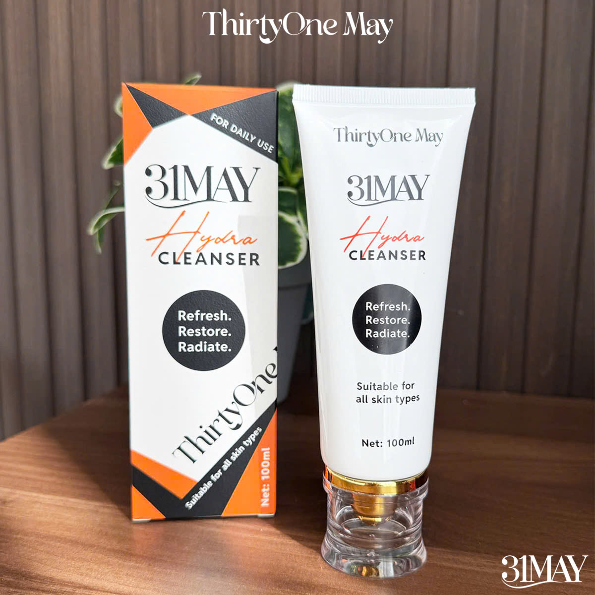 Sữa Rửa Mặt 31may Hydra Cleanser 100ml - Sữa Rửa Mặt Thirty One May