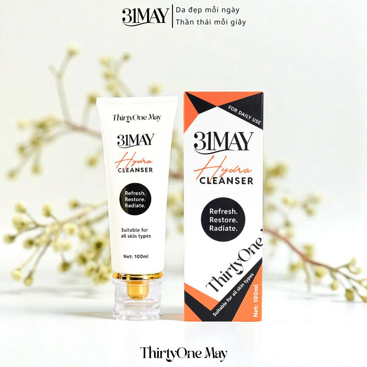 Sữa Rửa Mặt 31may Hydra Cleanser 100ml - Sữa Rửa Mặt Thirty One May