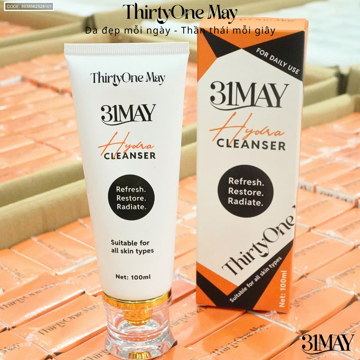Sữa Rửa Mặt 31may Hydra Cleanser 100ml - Sữa Rửa Mặt Thirty One May