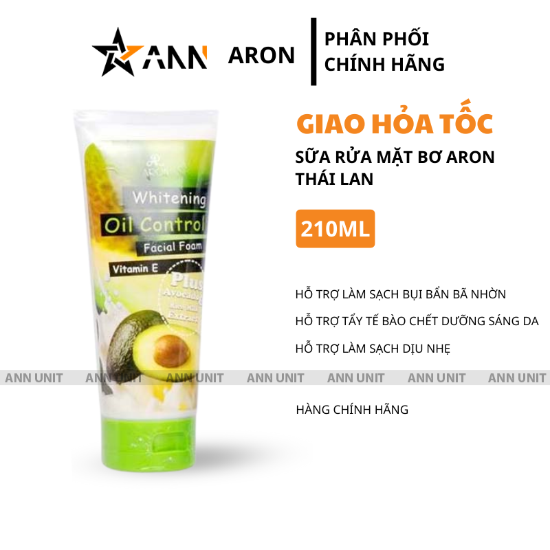 Ảnh thể hiện tên sản phẩm và dung tích 210ml