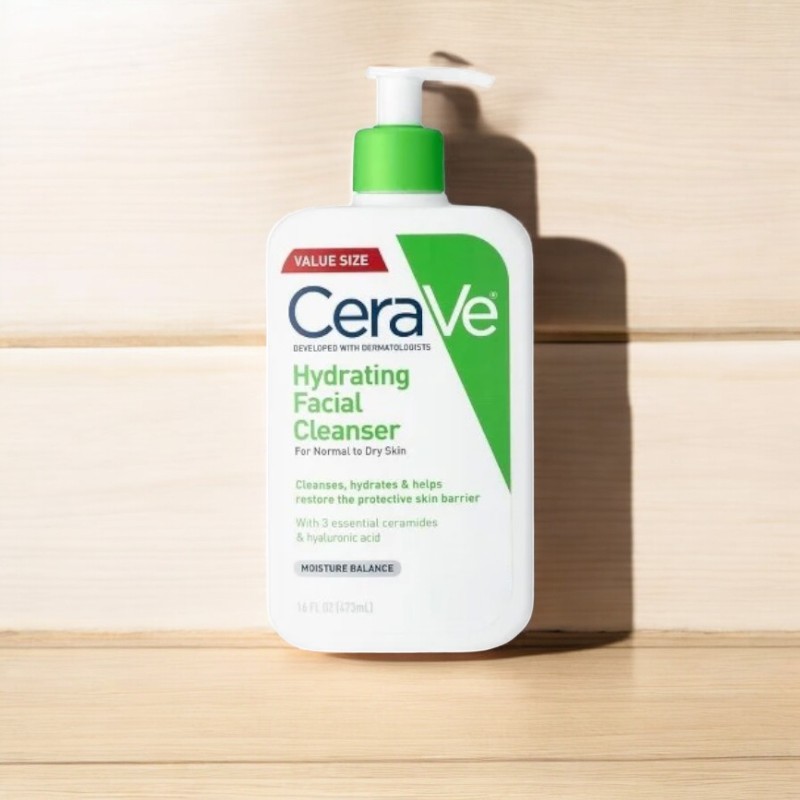 Sữa Rửa Mặt Cerave Hydrating Cleanser 473ml Cho Da Thường Đến Da Khô