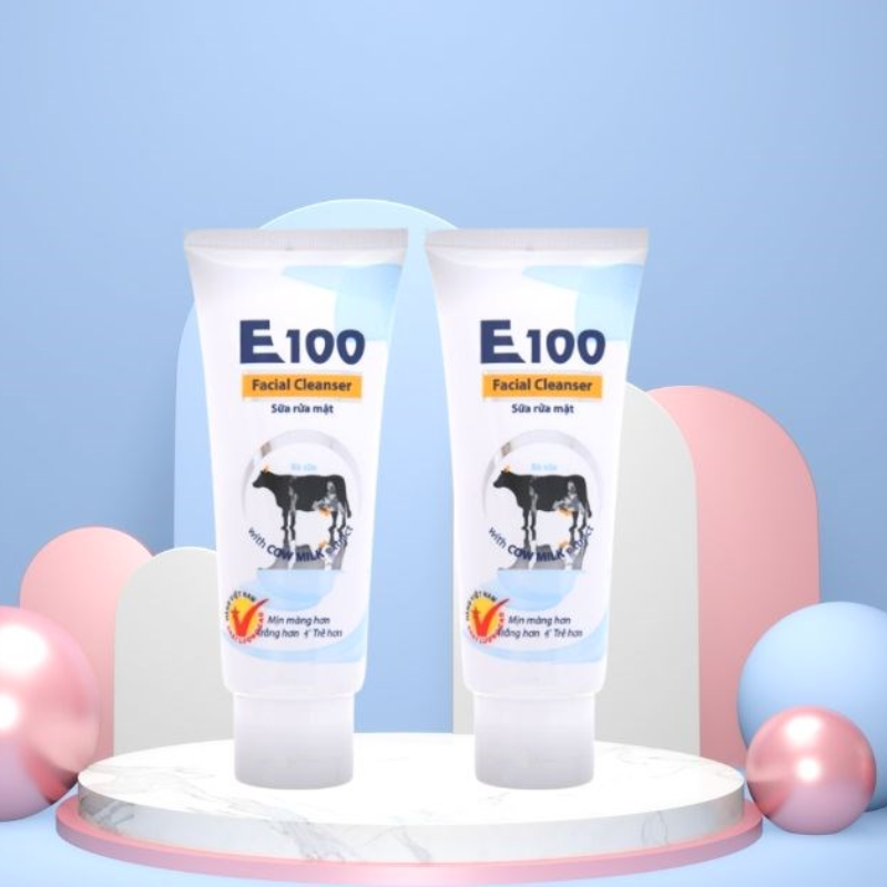 Sữa Rửa Mặt Con Bò E100 80ml
