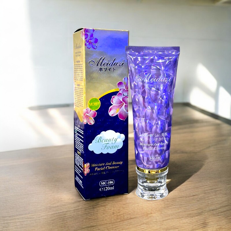 Sản phẩm dạng tuýp đứng kèm hộp giấy