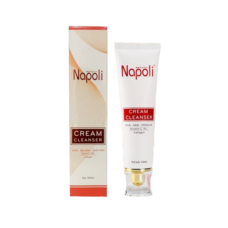 Hình ảnh Sữa Rửa Mặt Napoli Cream Cleanser Hải Âu Việt trong bộ sưu tập Sữa rửa mặt, tẩy tế bào da mặt