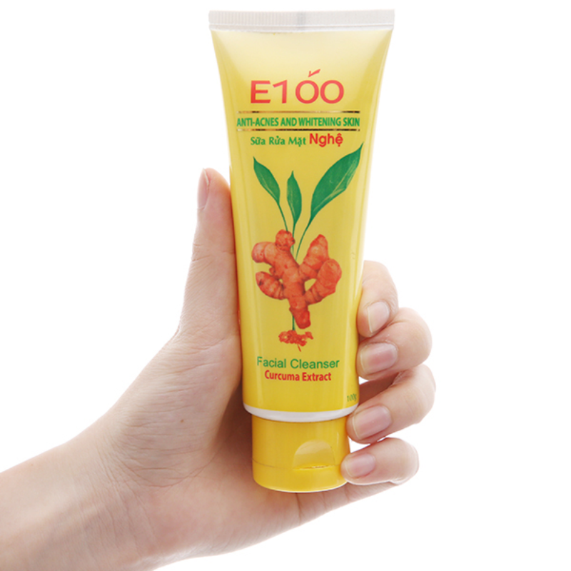 Sữa Rửa Mặt Nghệ E100 100g