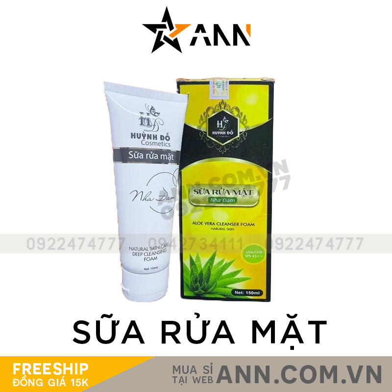 Sữa Rửa Mặt Nha Đam Huỳnh Đỗ 150ml