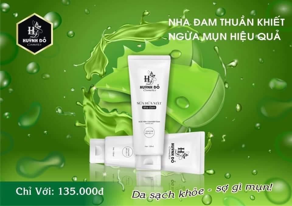 Sữa Rửa Mặt Nha Đam Huỳnh Đỗ 150ml