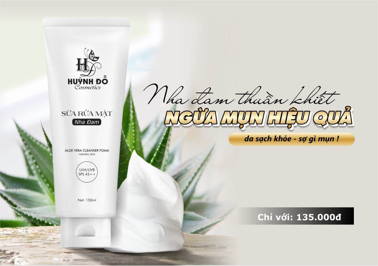 Sữa Rửa Mặt Nha Đam Huỳnh Đỗ 150ml