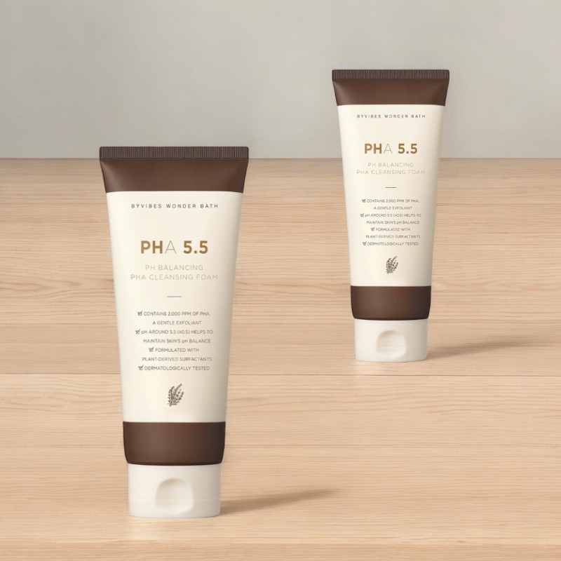 Sữa Rửa Mặt PHA 5.5 Byvibes Wonder Bath 130ml