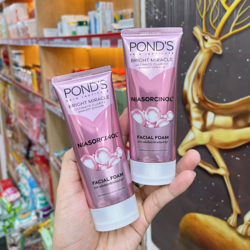 Sữa Rửa Mặt Pond's Skin Institute Niasorcinol Màu Hồng 100g
