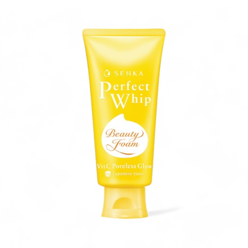 Sữa Rửa Mặt Senka Perfect Whip Vitamin C Màu Vàng Sáng Mịn Mờ Thâm 100g – một lựa chọn đáng tham khảo trong senka perfect whip