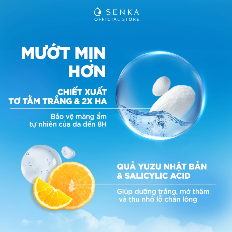 Thông tin về yuzu Nhật Bản, salicylic acid và 2X HA