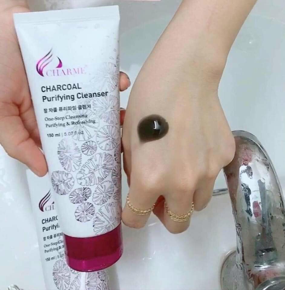 Sữa Rửa Mặt Than Hoạt Tính Charme Charcoal Purifying Cleanser