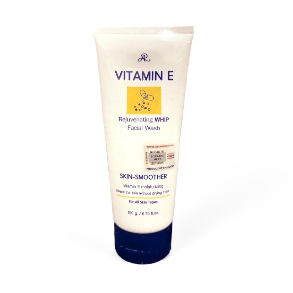 Hình ảnh Sữa Rửa Mặt Vitamin E AR Thái Lan Tuýp 190g trong bộ sưu tập Sữa rửa mặt, tẩy tế bào da mặt