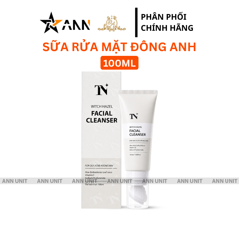 Sữa Rửa Mặt Đông Anh Witch Hazel Facial Cleanser 100ml Phiên Bản Mới
