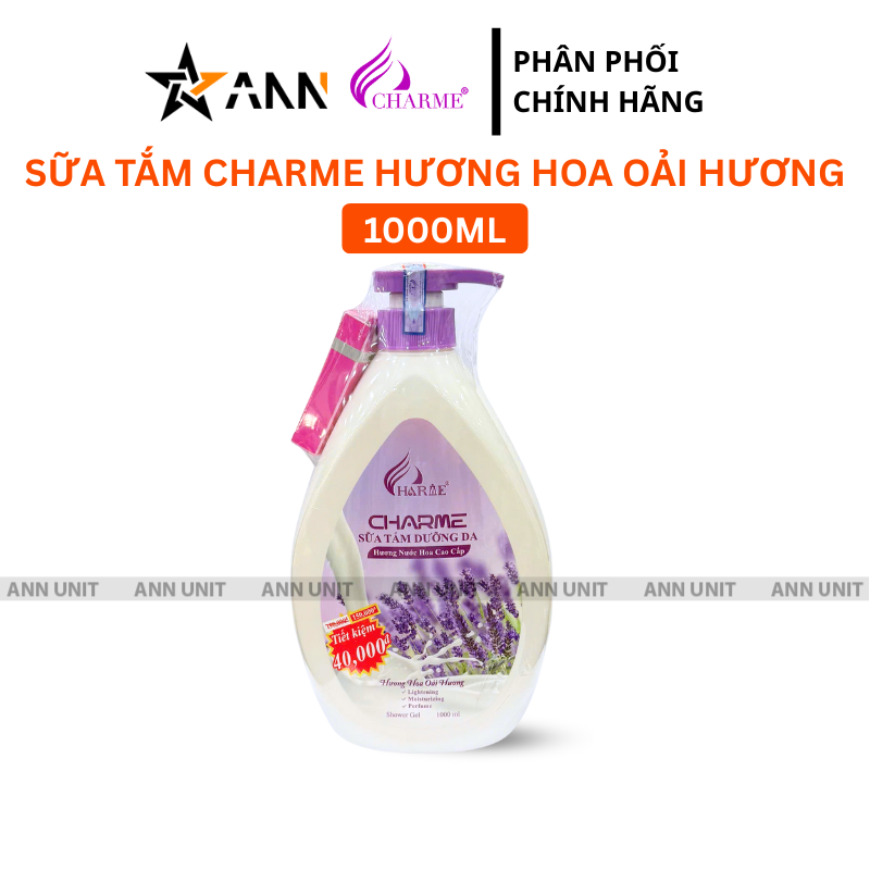 Ảnh tổng thể chai tông tím với nhãn 1000ML nổi bật phía trên
