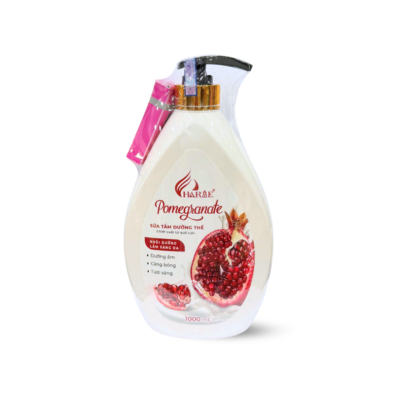 Sữa Tắm Charme Hương Lựu - Sữa Tắm Hương Nước Hoa Charme Pomegranate Lựu Đỏ 1 Lít phù hợp để tham khảo khi chọn quà tặng