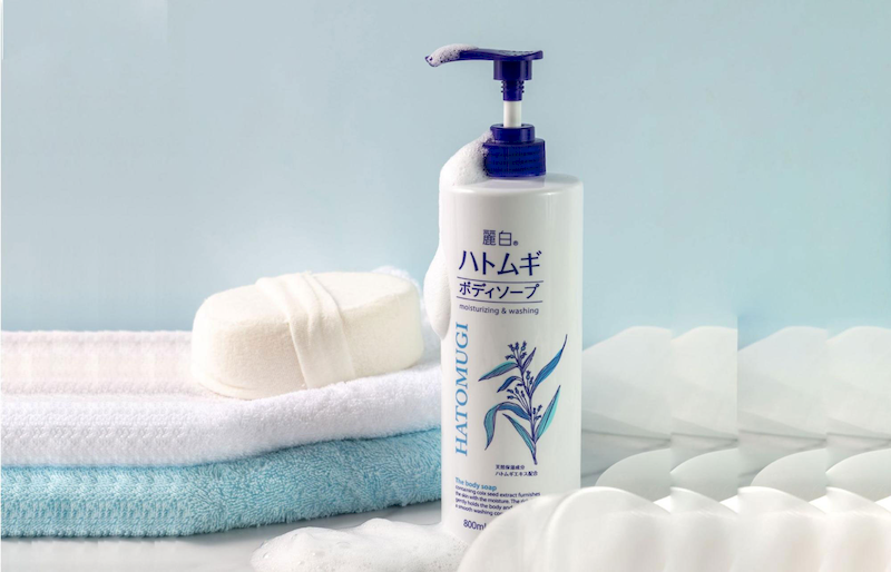 Sữa tắm Hatomugi Moisturizing Washing 800ml