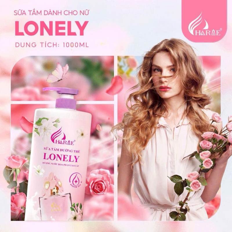 Sữa Tắm Dưỡng Thể Charme Lonely 100ml