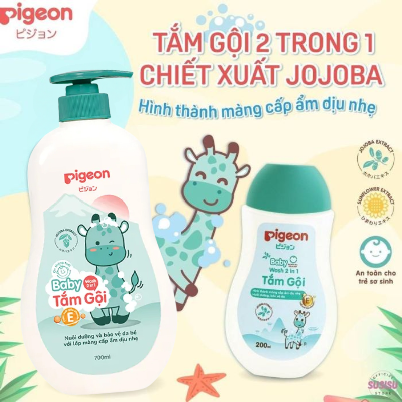 Hình minh họa dòng tắm gội 2 trong 1 chiết xuất jojoba