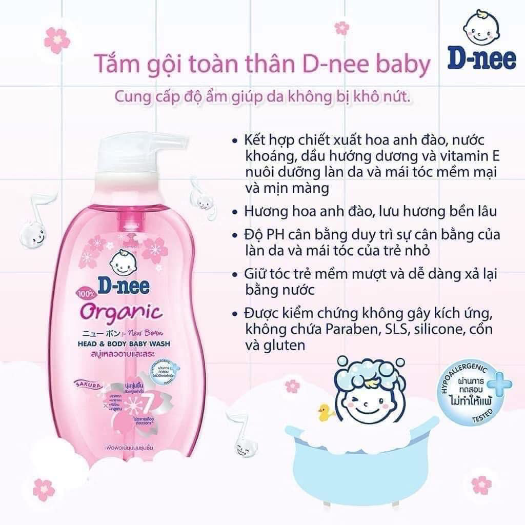 Ảnh minh họa nêu hương hoa anh đào, pH cân bằng và chi tiết dễ xả.