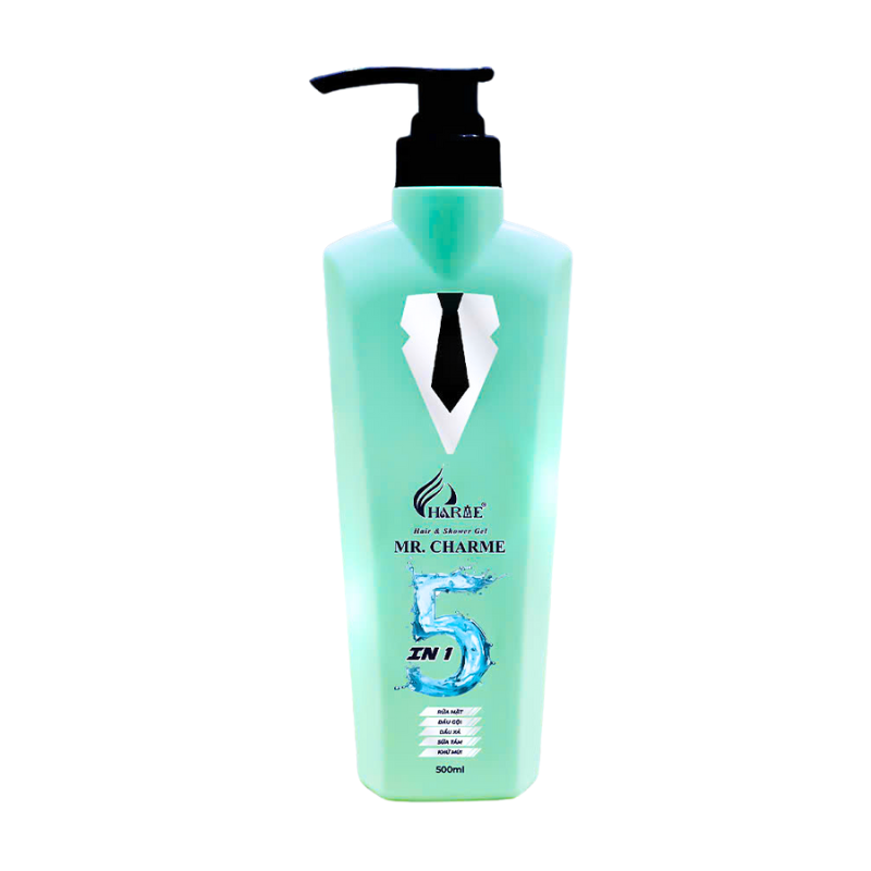 Khám phá Sữa Tắm Gội Toàn Thân Mr Charme 5 In 1 Cho Nam 500ml thuộc nhóm sữa tắm charme