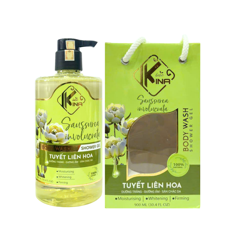 Sữa Tắm Kina Hương Nước Hoa Tuyết Liên 900ml - Hỗ Trợ Cấp Ẩm Dưỡng Sáng Da Mịn Màng - Tặng Kèm 1 Bông Tắm – một lựa chọn đáng tham khảo trong kina labo