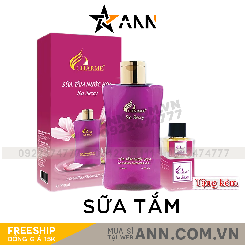 Sữa Tắm Nước Hoa Charme So Sexy 250ml