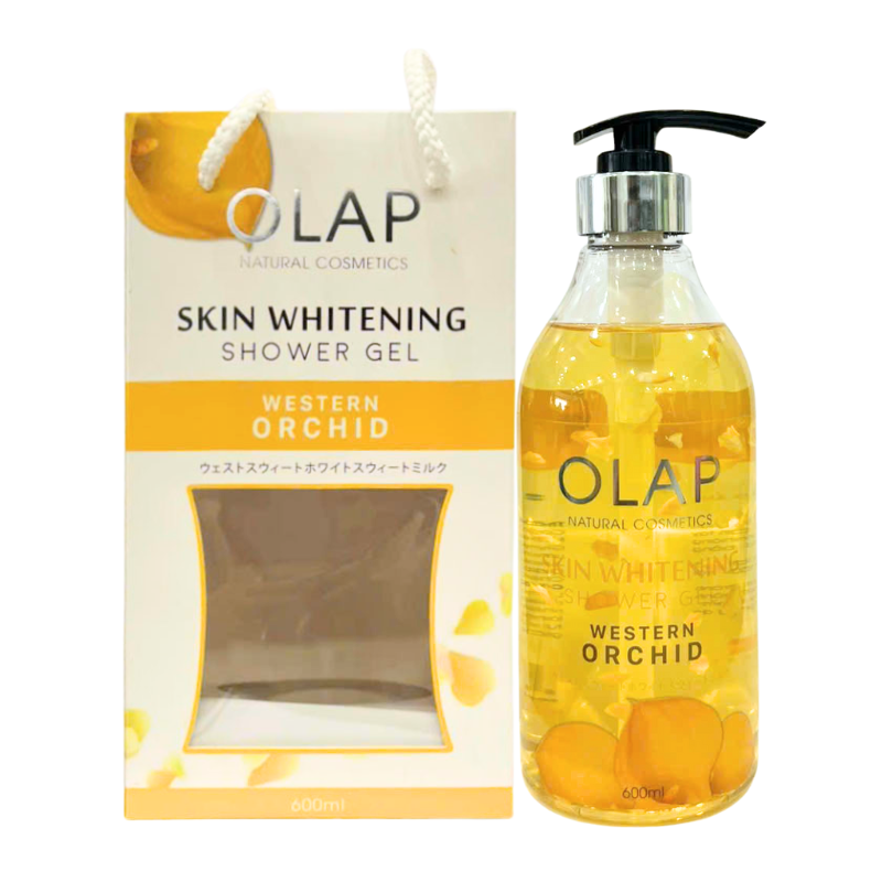 Khám phá Sữa Tắm Olap Hương Hoa Lan Tây Màu Vàng Cánh Vàng 600ml thuộc nhóm olap