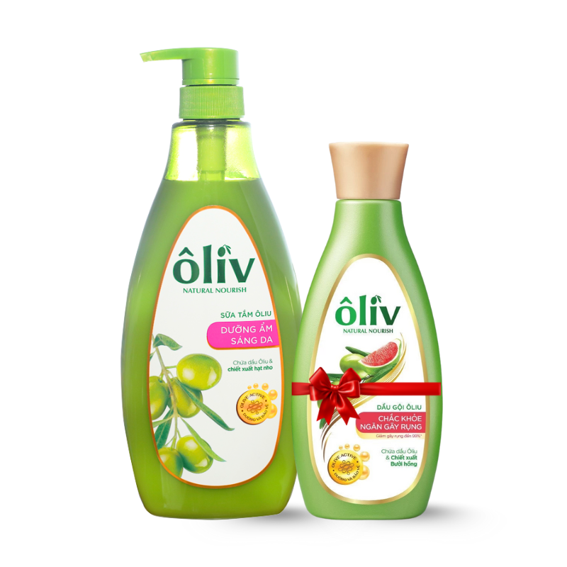 Hình ảnh Sữa Tắm Ôliu Ôliv 3x Dưỡng Ẩm 650ml Hồng - Tặng Dầu Gội Ôliu Giúp Giảm Gãy Rụng Tóc trong bộ sưu tập mỹ phẩm ôliv