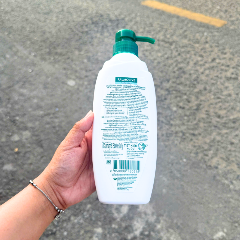 Sữa Tắm Palmolive Naturals Calming Pleasure Vitamin E 500g