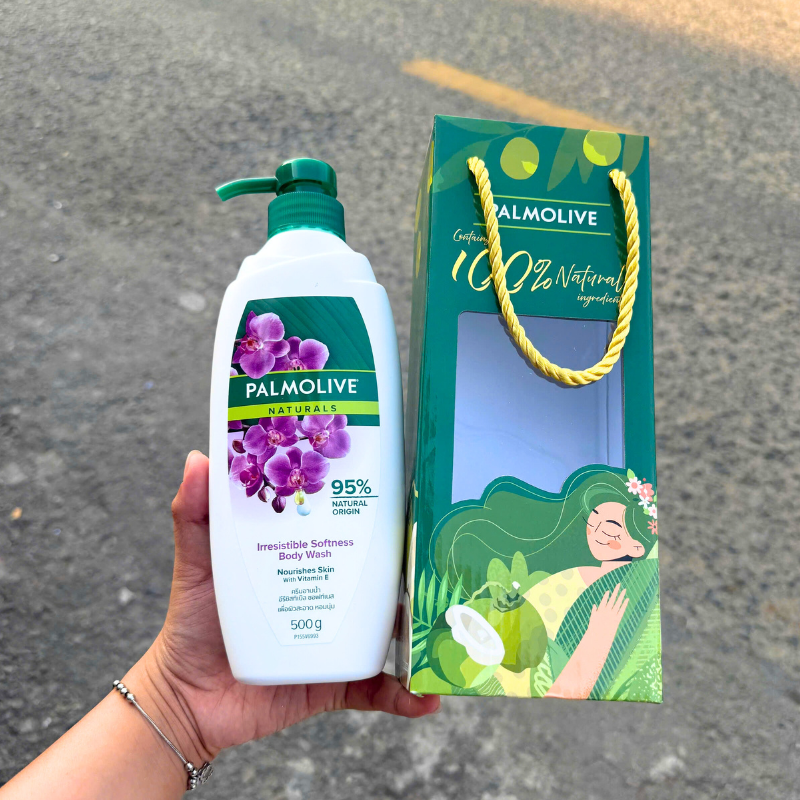 Sữa Tắm Palmolive Naturals Irresistible Softness 500g – một lựa chọn đáng tham khảo trong palmolive