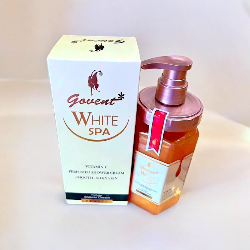 Hộp và chai vòi nhấn của dòng White Spa