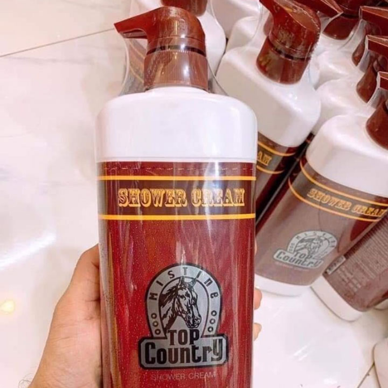 Sữa Tắm Mistine Top Country 500ml Tặng Kèm Lăn Nách Nam Top Country