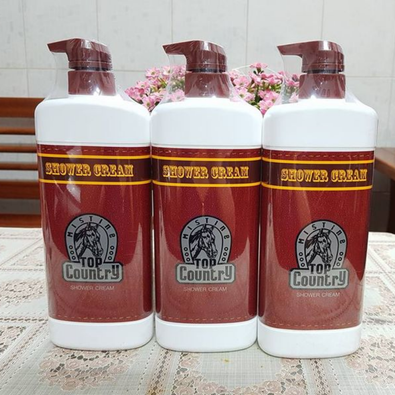 Sữa Tắm Mistine Top Country 500ml Tặng Kèm Lăn Nách Nam Top Country