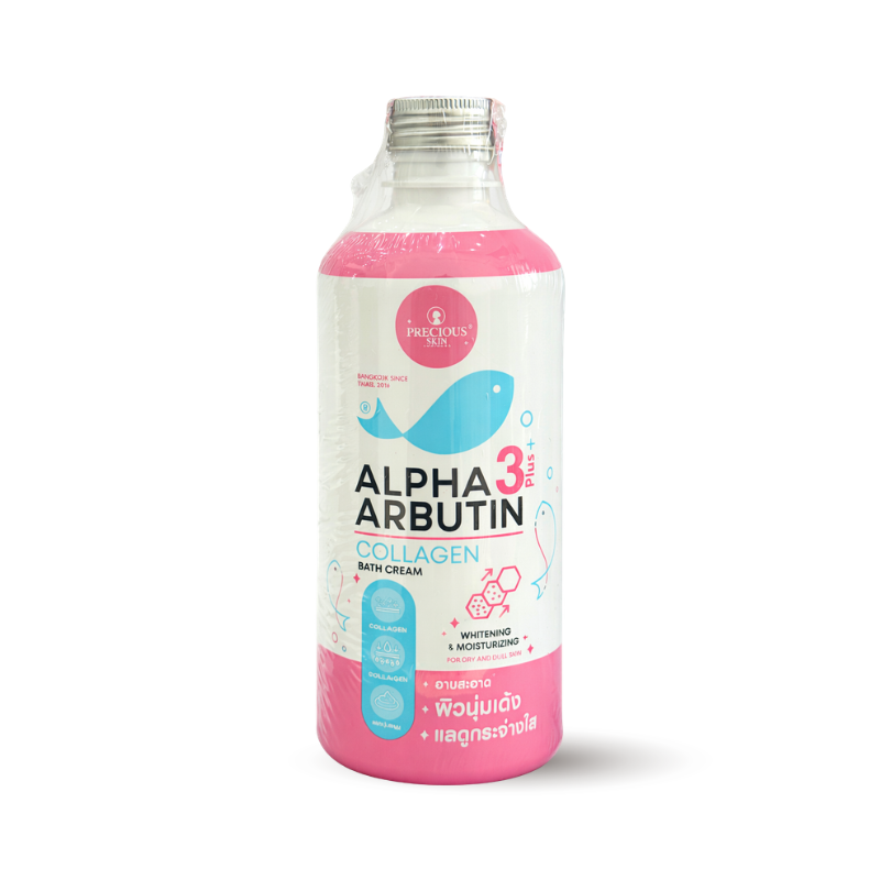Khám phá Sữa Tắm Trắng Da Alpha Arbutin 3Plus+ Precious Skin Collagen Bath Cream 350ml - Phiên Bản Mới thuộc nhóm alpha arbitin