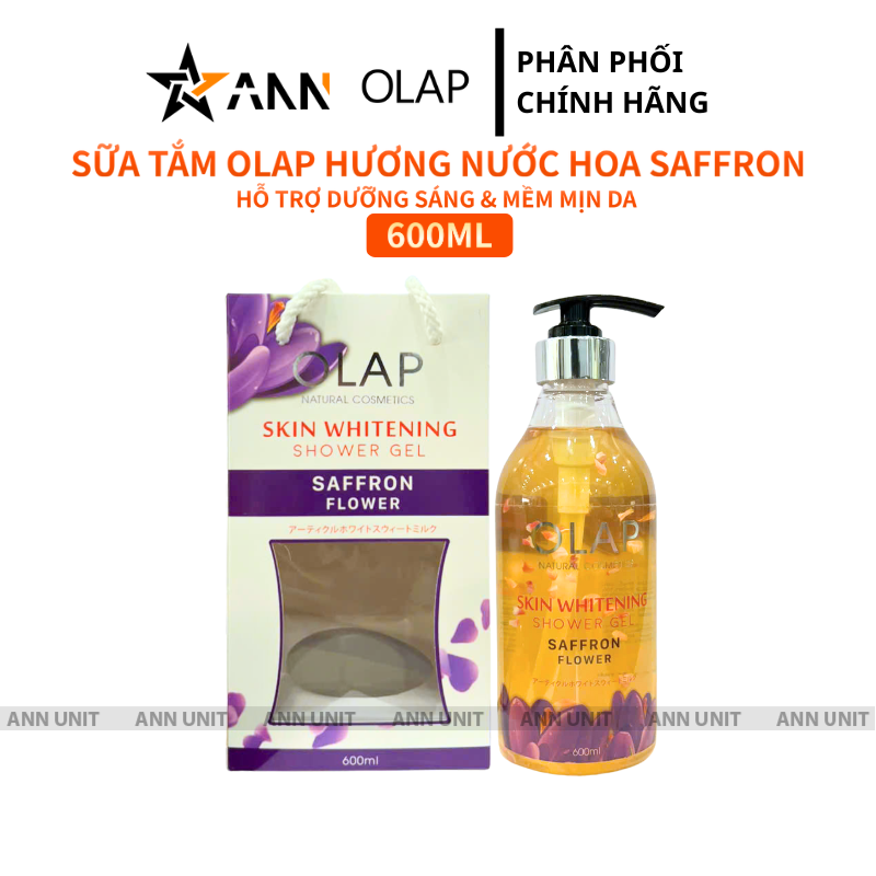 Hình ảnh tổng thể sản phẩm Olap Saffron Flower 600ml