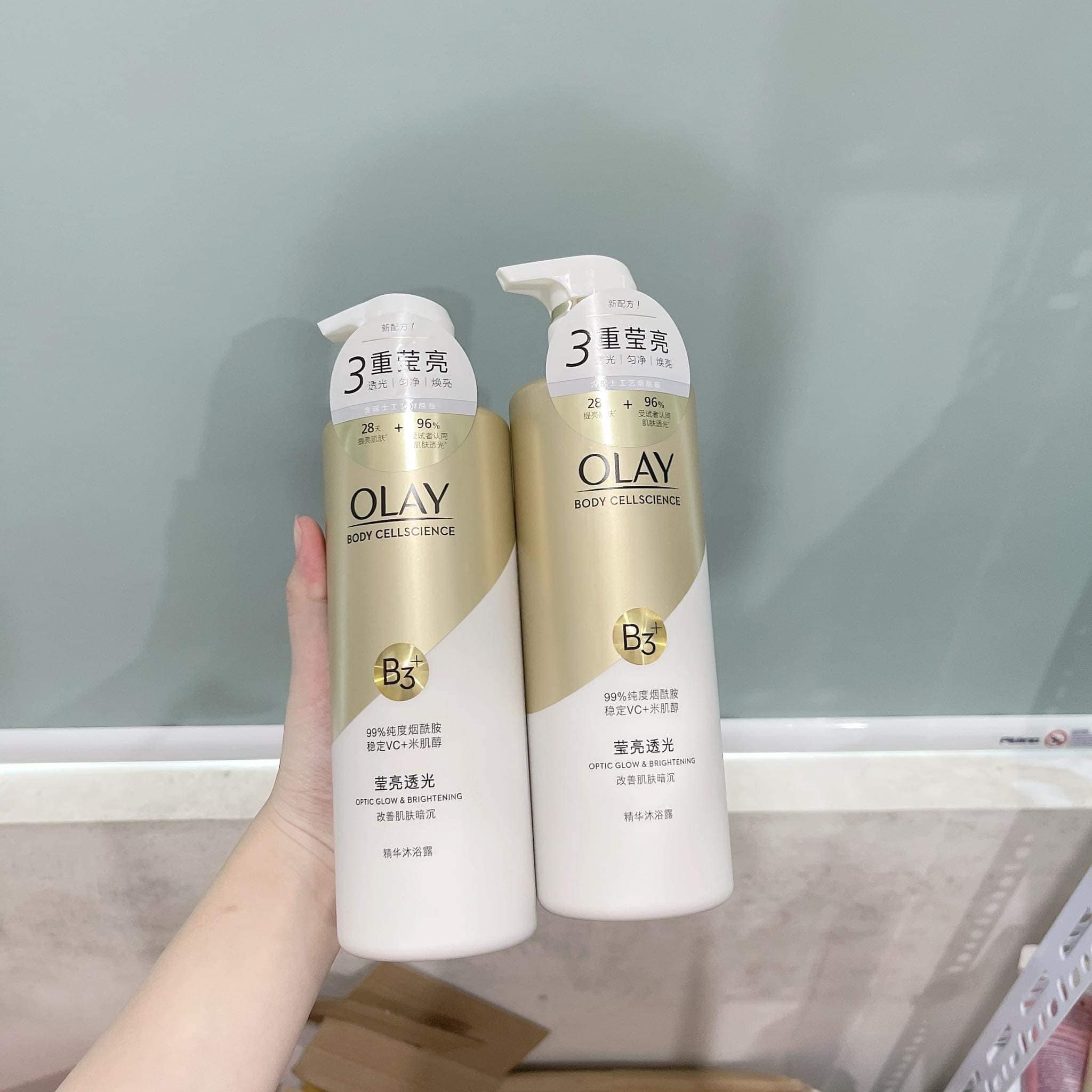 Sữa Tắm Olay Body Cellscience B3+ Vitamin C Bản Trung