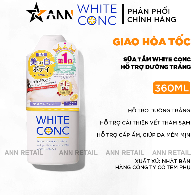 Sữa tắm White Conc Nhật Bản 360ml
