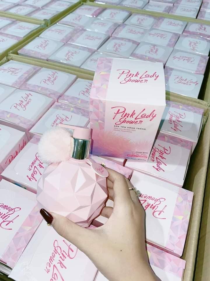 Sữa tắm xông trắng Pink Lady Shower Q-Lady Onaya 300ml