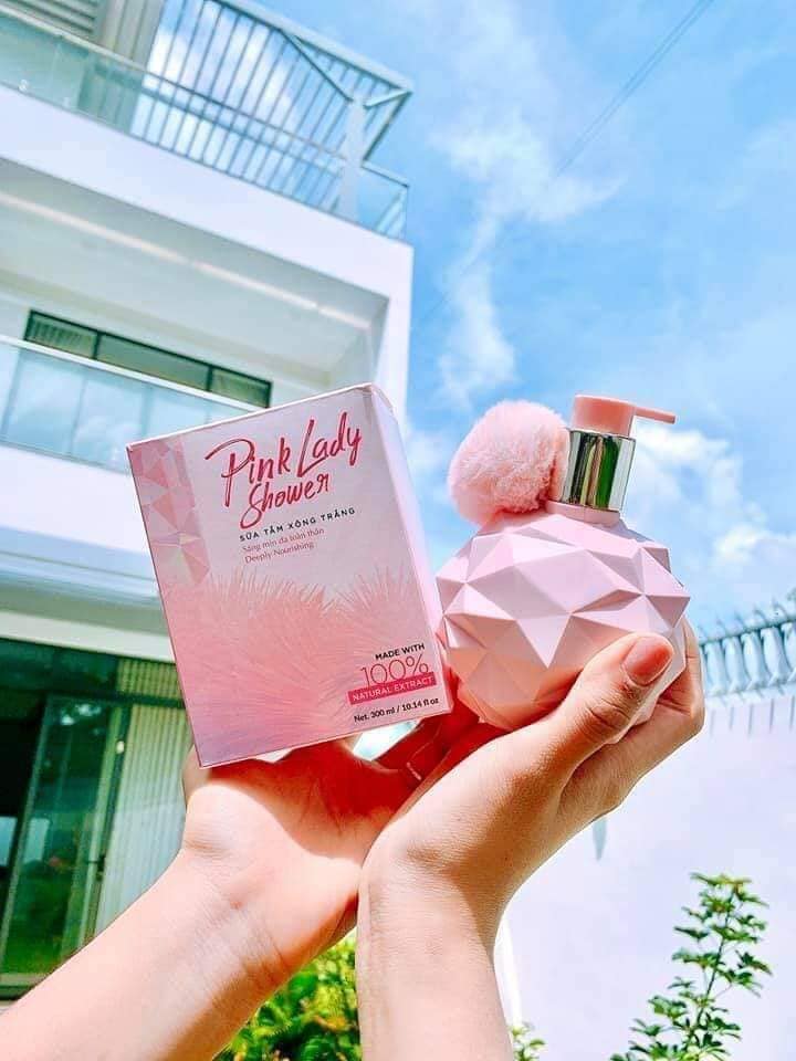 Sữa tắm xông trắng Pink Lady Shower Q-Lady Onaya 300ml