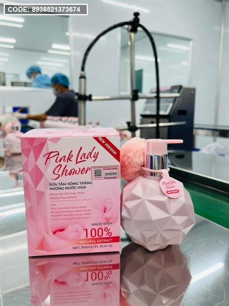 Sữa tắm xông trắng Pink Lady Shower Q-Lady Onaya 300ml
