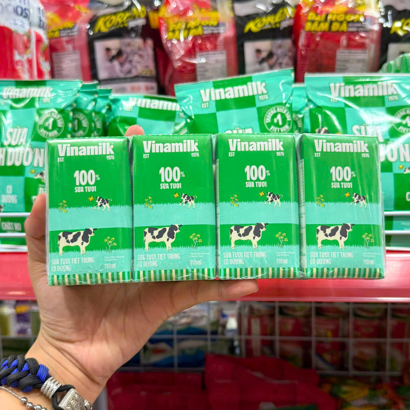 Mặt trước lốc 4 hộp 110ml