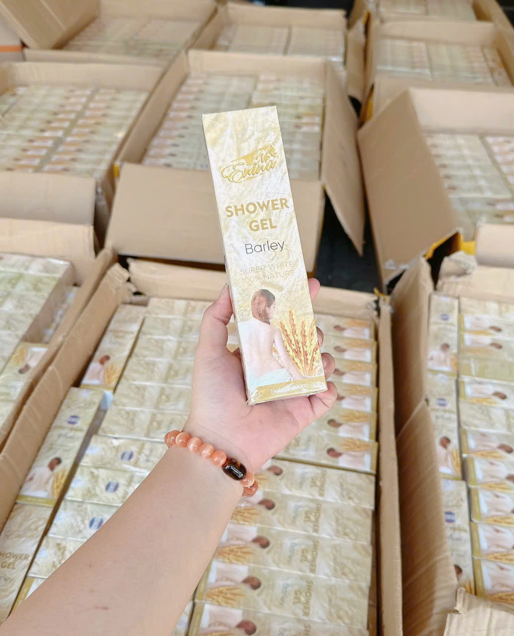 Sữa Tắm Trắng Lúa Mạch Enina Vip Thái Lan 300ml
