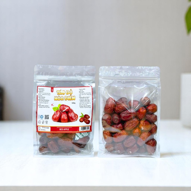 Táo Đỏ Hòa Điền Túi Zip 500g